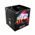 Imagem do KIT COOLER FAN PCYES SANGUE FRIO 3 ARGB BLACK VULCAN REVERSE COM 3 UNIDADES - K3ARGBSF3RVBR