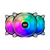 KIT COOLER FAN DARKFLASH CF8 PRO COM 3 UNIDADES RGB - CF8-PRO-3IN1
