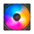 COOLER FAN DEEPCOOL RF120FS LED RAIMBOW - DP-FLED3-RF120-FS