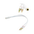 ADAPTADOR P2 MACHO PARA P3 FEMEA AUDIO E MICROFONE - DEX P22B
