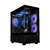 GABINETE GAMER ONEPOWER CRYSTAL MID TOWER/ S/ FAN / LATERAL EM VIDRO TEMPERADO - PRETO - CC-202B