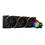 WATER COOLER PCYES SANGUE FRIO 3 BLACK VULCAN ARGB 360MM - ARGBSF3360BR