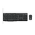 KIT TECLADO E MOUSE LOGITECH MK295 SILENT SEM FIO - PRETO