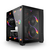 GABINETE GAMER PCYES FORCEFIELD BLACK VULCAN ATX/ MID TOWER/ S/FAN/ LATERAL E FRONTAL EM VIDRO - PRETO - GFFBVP