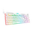 TECLADO MECANICO GAMER REDRAGON HORUS RGB SWITCH BLUE - BRANCO - K619W-RGB - comprar online
