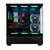 GABINETE GAMER REDRAGON REFLECT FLOW ATX/ MID TOWER/ S/ FAN LATERAL EM VIDRO TEMPERADO - PRETO - CA-606B na internet