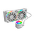 WATER COOLER PCYES SANGUE FRIO 3 WHITE GHOST ARGB 240MM - ARGBSF3240WGBR - comprar online