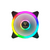 KIT COOLER FAN GAMDIAS AEOLUS COM 5 UNIDADES RGB C/ CONTROLADORA - M2-1205R - comprar online