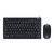 KIT TECLADO E MOUSE VINIK USB CORP FLAT TECLAS CHOCOLATE - PRETO - DC120