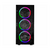 GABINETE GAMER KMEX DIVINUS CG-AL10 MID-TOWER/ COM 3X FAN/ LATERAL EM VIDRO - PRETO - CGAL10RH001CB0X - comprar online