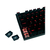TECLADO MECÂNICO GAMER REDRAGON KUMARA SWITCH BROWN LED VERMELHO - PRETO - K552-2 - CuritibaTech Informática