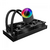 WATER COOLER DEEPCOOL CASTLE 240 V2 BLACK 240MM - PRETO - DP-GS-H12AR-CS240V2 - comprar online