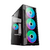 GABINETE GAMER BRAZILPC MID TOWER ATX S/ FAN/ LATERAL EM VIDRO - PRETO - BPC-C3147