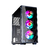 GABINETE GAMER REDRAGON DIAMOND STORM PRO MID-TOWER/ LATERAL/FRONTAL EM VIDRO TEMPERADO/ C/3 FANS/ RGB - PRETO - GC-903