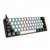 TECLADO MECÂNICO GAMER GAMDIAS AURA GK2 RGB SWITCH BLUE - BRANCO E PRETO - AURA-GK2-PT-BLUE-WB - comprar online