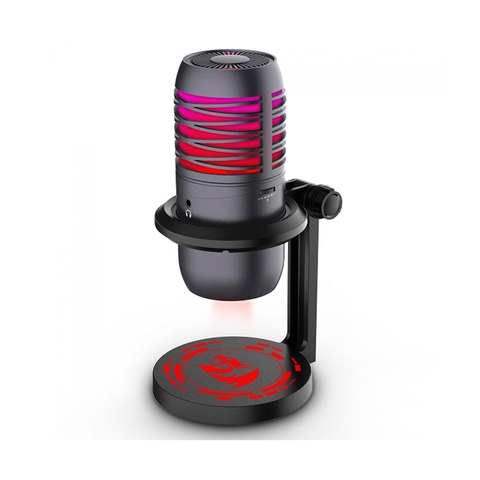 MICROFONE GAMER REDRAGON NEBULA LED CARDIÓIDE USB - PRETO - GM211