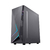 GABINETE GAMER K-MEX KRATOS II LATERAL EM ACRÍLICO/ LED RGB/ S/FAN - PRETO - CG-45TP - comprar online