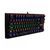 TECLADO MECÂNICO GAMER REDRAGON DAKSA RAINBOW SWITCH BROWN - PRETO - K576R-1 na internet