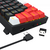 Imagem do TECLADO MECÂNICO GAMER REDRAGON CASTOR PRO SWITCH BROWN RGB - PRETO - K631RGB-PRO-BRW