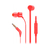 FONE DE OUVIDO JBL TUNE 110 - VERMELHO - JBLT110REDAM - comprar online