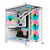GABINETE GAMER KMEX AQUÁRIO GHOST SHARK WHITE MICRO ATX/ S/ FAN LATERAL EM VIDRO TEMPERADO - BRANCO - CG-W2J1