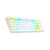 TECLADO MECANICO GAMER REDRAGON MITRA RGB SWITCH BROWN - BRANCO - K551W-RGB na internet