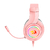 HEADSET GAMER REDRAGON HYLAS RGB DRIVERS 50MM - ROSA - H260-P - comprar online