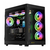 GABINETE GAMER GAMDIAS NESO P1 B MICRO ATX/ FULL TOWER/ S/ FAN LATERAL EM VIDRO TEMPERADO - PRETO - NESO P1 B