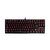 TECLADO MECÂNICO GAMER REDRAGON KUMARA SWITCH BROWN LED VERMELHO - PRETO - K552-2