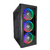 GABINETE GAMER BRAZILPC ATX S/ FAN/ LATERAL EM ACRILICO - PRETO - BPC C2-2901