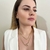 Corrente Laminada Fecho Cravejado - comprar online