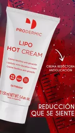LIPO HOT CREAM 150ML- PRODERMIC en internet
