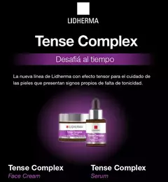 TENSE COMPLEX SERUM - LIDHERMA - tienda online