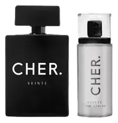 COFRE VEINTE ( edp 100ml + body Splash 75ml) - CHER - tienda online