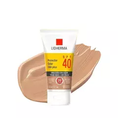 PROTECTOR SOLAR UVA PLUS SPF 40 TOQUE SECO COLOR - tienda online