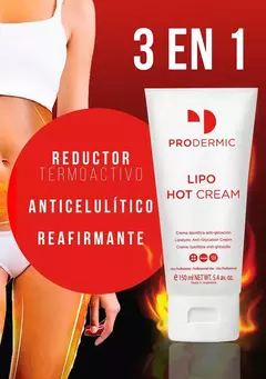 LIPO HOT CREAM 150ML- PRODERMIC - Beauty Estética 