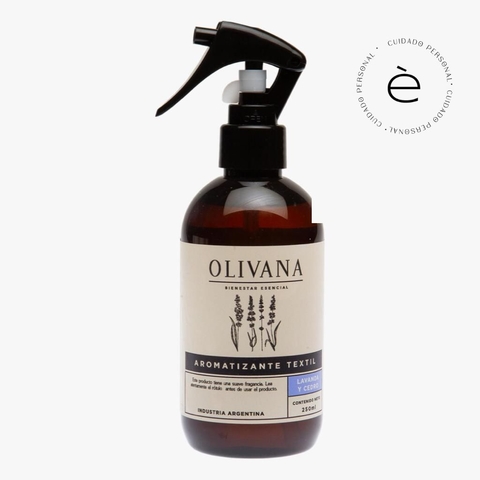 AROMATIZANTE TEXTIL LAVANDA Y CEDRO - Olivana - comprar online
