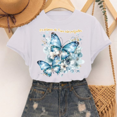 T-SHIRT - FEMININA - OS PLANOS DE DEUS - comprar online