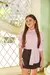 Conjunto Marília Rosa e Preto - Doce Caju - loja online