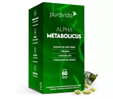 PURAVIDA | ALPHA METABOLICUS - 60 CÁPSULAS