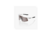 100% 60007-00006 / Speedcraft® Blanco Mate Lente de Espejo Plateado Hiper®