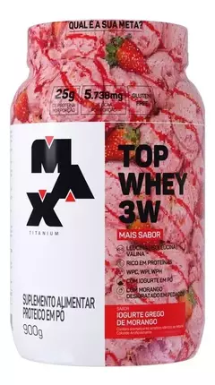 TOP WHEY 3W PERFORMANCE 900 GRAMAS - loja online