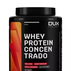 WHEY PROTEIN CONCENTRADO POTE 900G DUX NUTRITION LAB - Gerson Suplementos