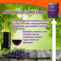 RESVERATROL 30 CAPS 165 MG BIONATUS - Gerson Suplementos