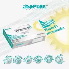 VITAMINA D 30 COMPRIMIDOS DYNAPURE SPORTS na internet