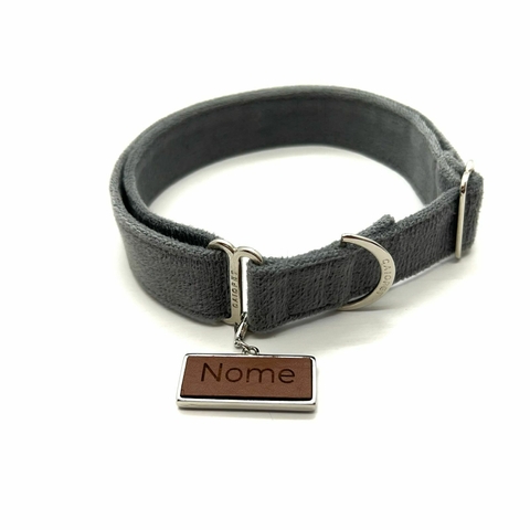 Coleira Cinza