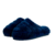 Pantufla Sufflé Piel Confort Mujer color azul modelo 1126 - comprar online