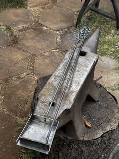 Juego Asador Forjado