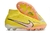 Chuteira Nike Zoom Mercurial Vapor 15 Elite Amarela Cano Alto Campo