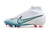 Chuteira Nike Zoom Mercurial Vapor 15 Elite Branca Cano Alto Campo - Itabuna Chuteiras